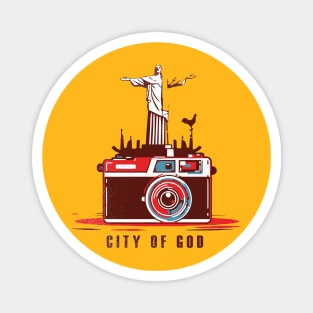 City of God Cult Movie Magnet